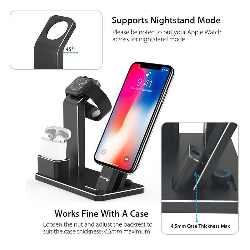 4 IN 1 AIRPODS CHARGING DOCK HOLDER - Cruish Home