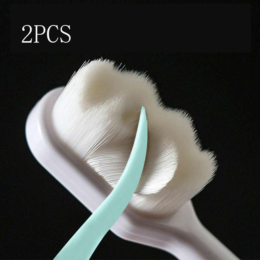 Ultra-fine Toothbrush Super Soft Bristle Deep Cleaning Brush Portable For Oral Care Tools Teeth Care Oral Cleaning Travel - Cruish Home