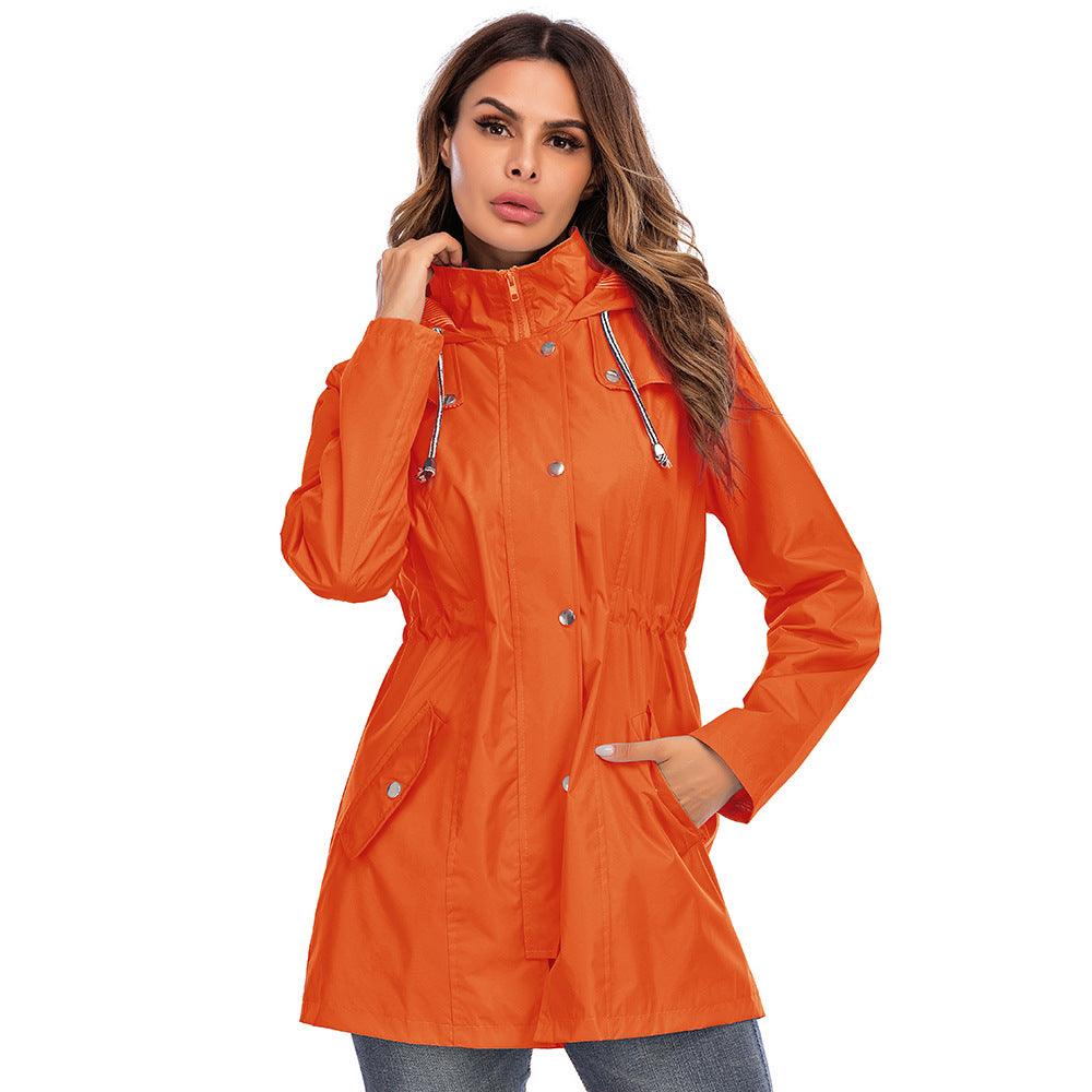 Waterproof zipper raincoat jacket - Cruish Home