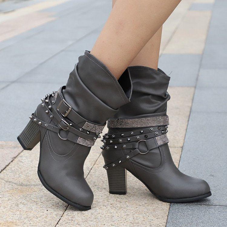 Women's leather boots - Cruish Home