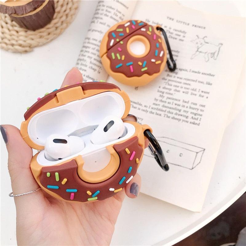 Compatible with Apple, Donuts Case Airpods Pro Silicorn - Cruish Home