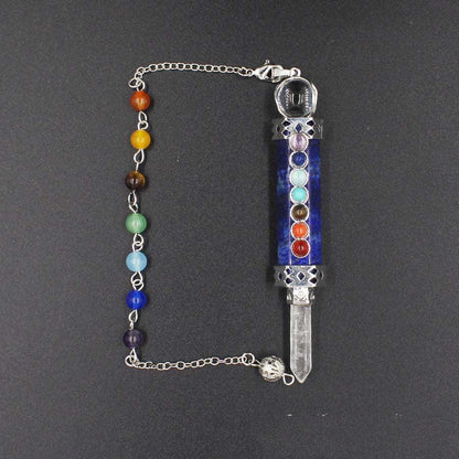 Seven Stone Chakra Pendant Pendulum Pendulum Pendant Right - Cruish Home