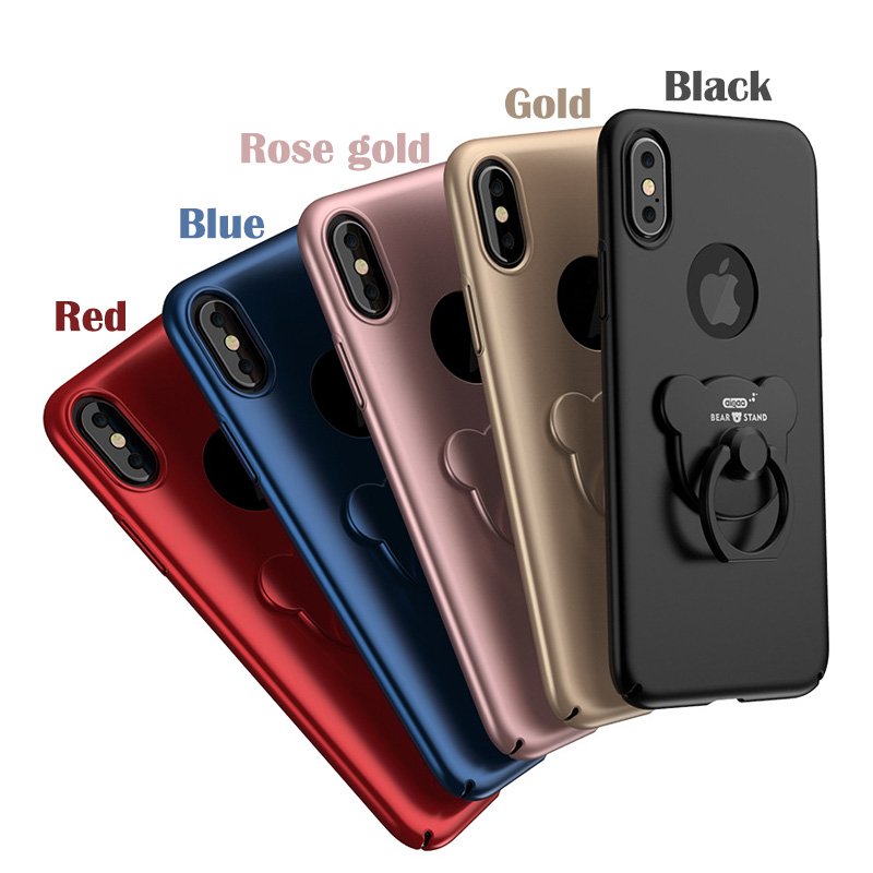 Bear Smart Ring iPhone X Case