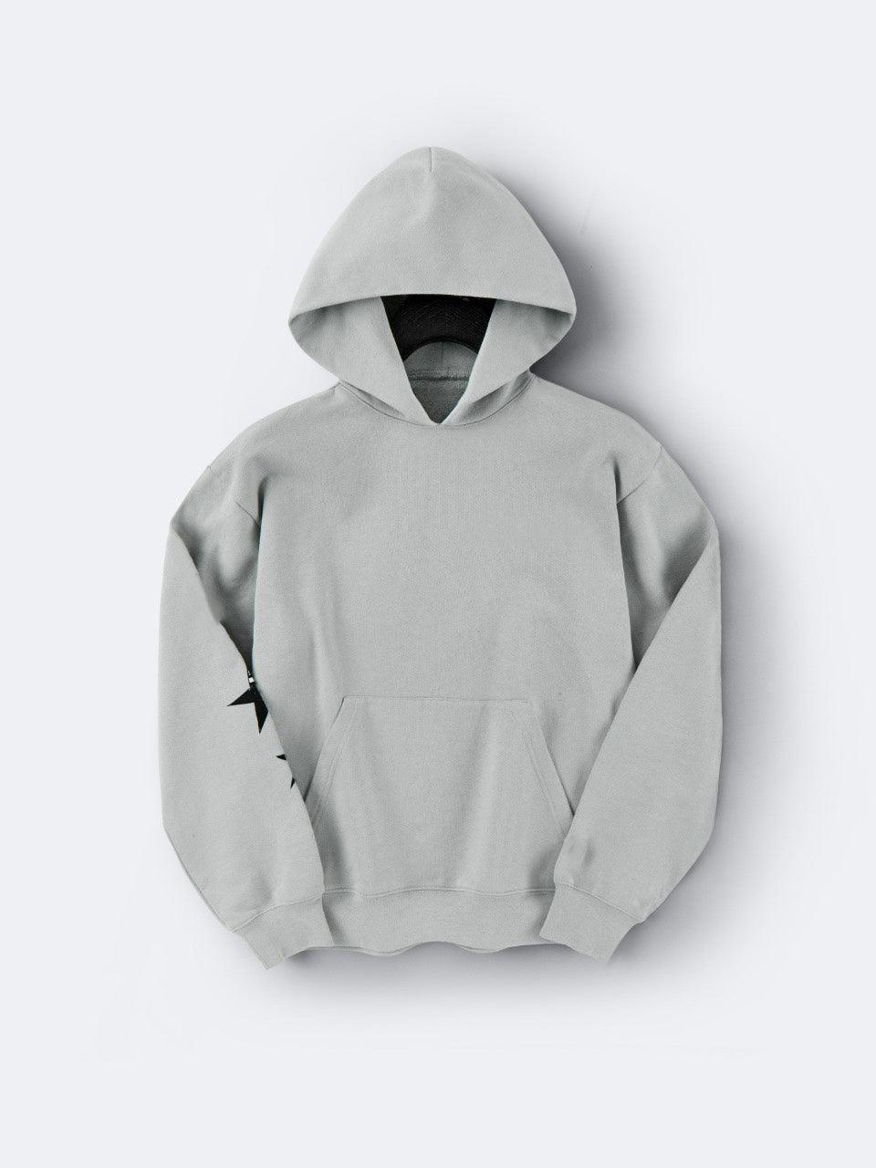 Original gray star graffiti hoodie hoodie - Cruish Home