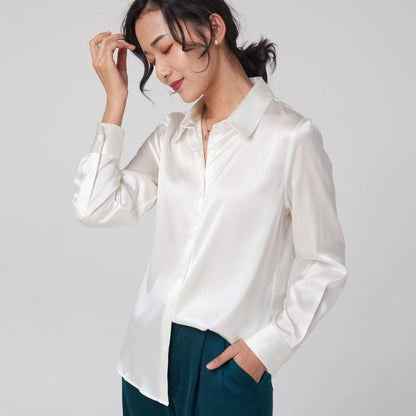 Silk long sleeve shirt - Cruish Home