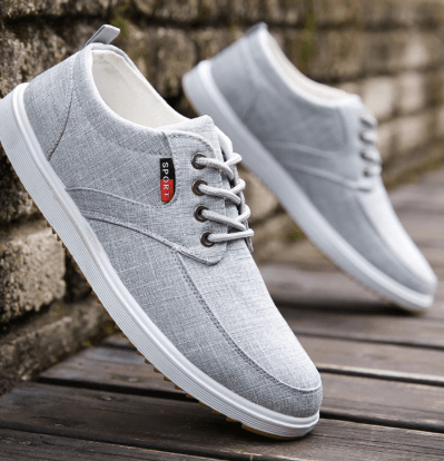 Men Casual Shoes Summer Canvas Shoes Men Breathable Casual Canvas Men Shoes Walking Men Shoes Chaussure Homme Factory sales - Cruish Home