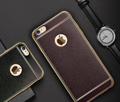 Luxury Litchi Grain iPhone Case