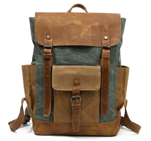 High Quality Fashion Canvas Backpack For Men And Women