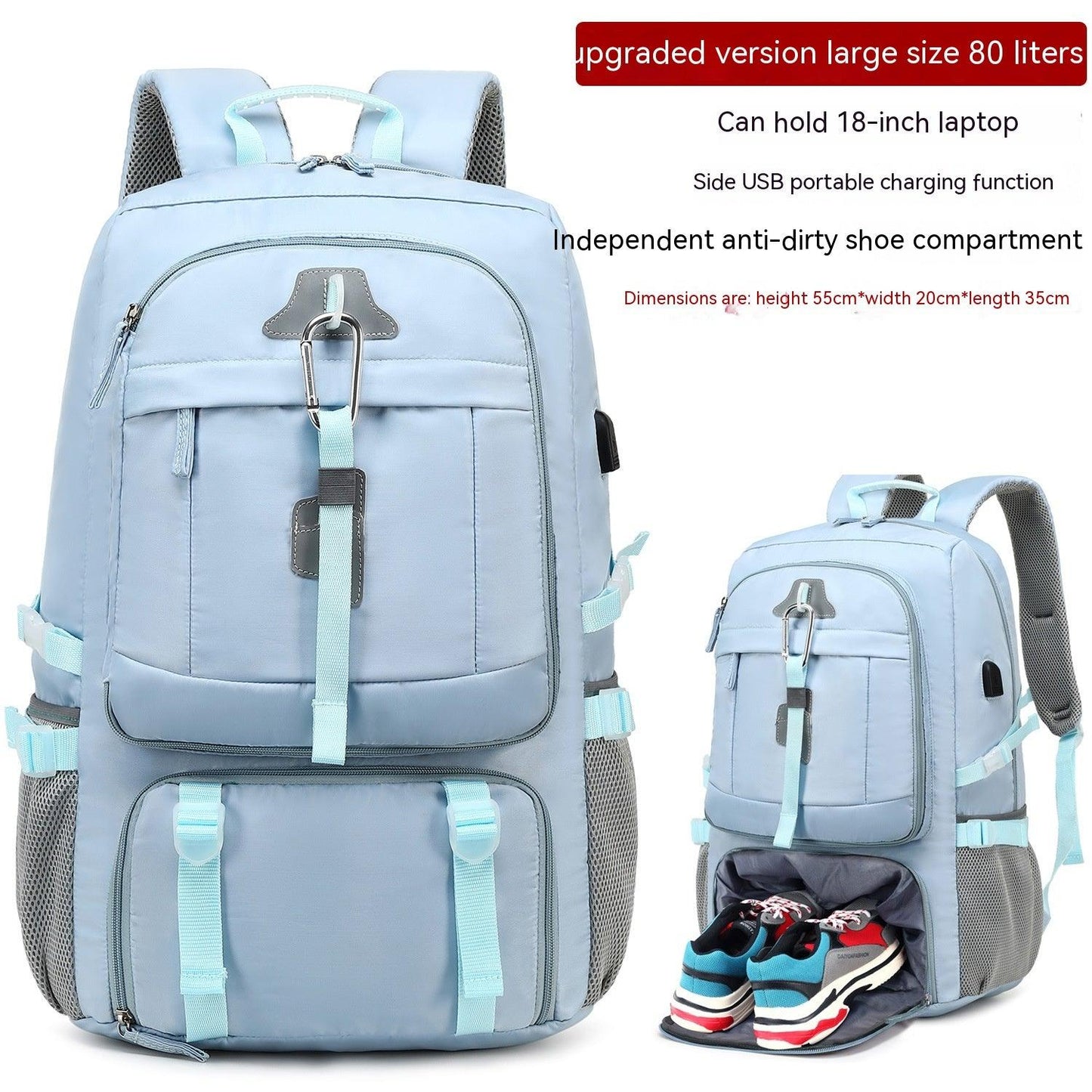 Large Capacity Business Short Trip Men's Backpack Travel - Cruish Home