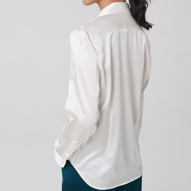 Silk long sleeve shirt - Cruish Home