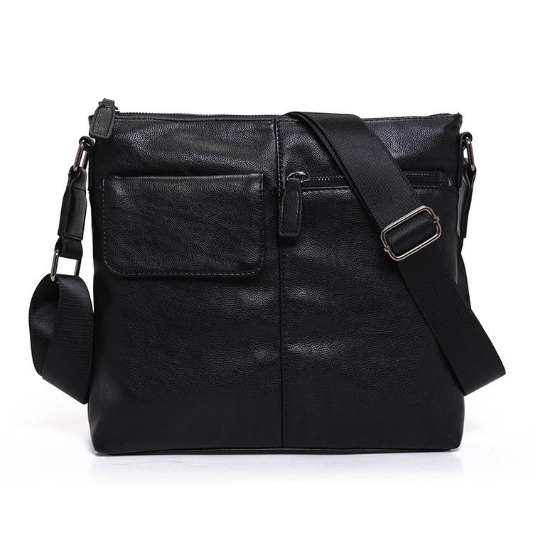 Fashion PU Crossbody Messenger Bag For Men