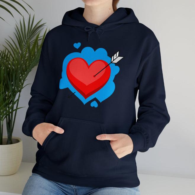 Autumn And Winter Fleece Printed Cartoon Hooded Sweatshirt - Cruish Home