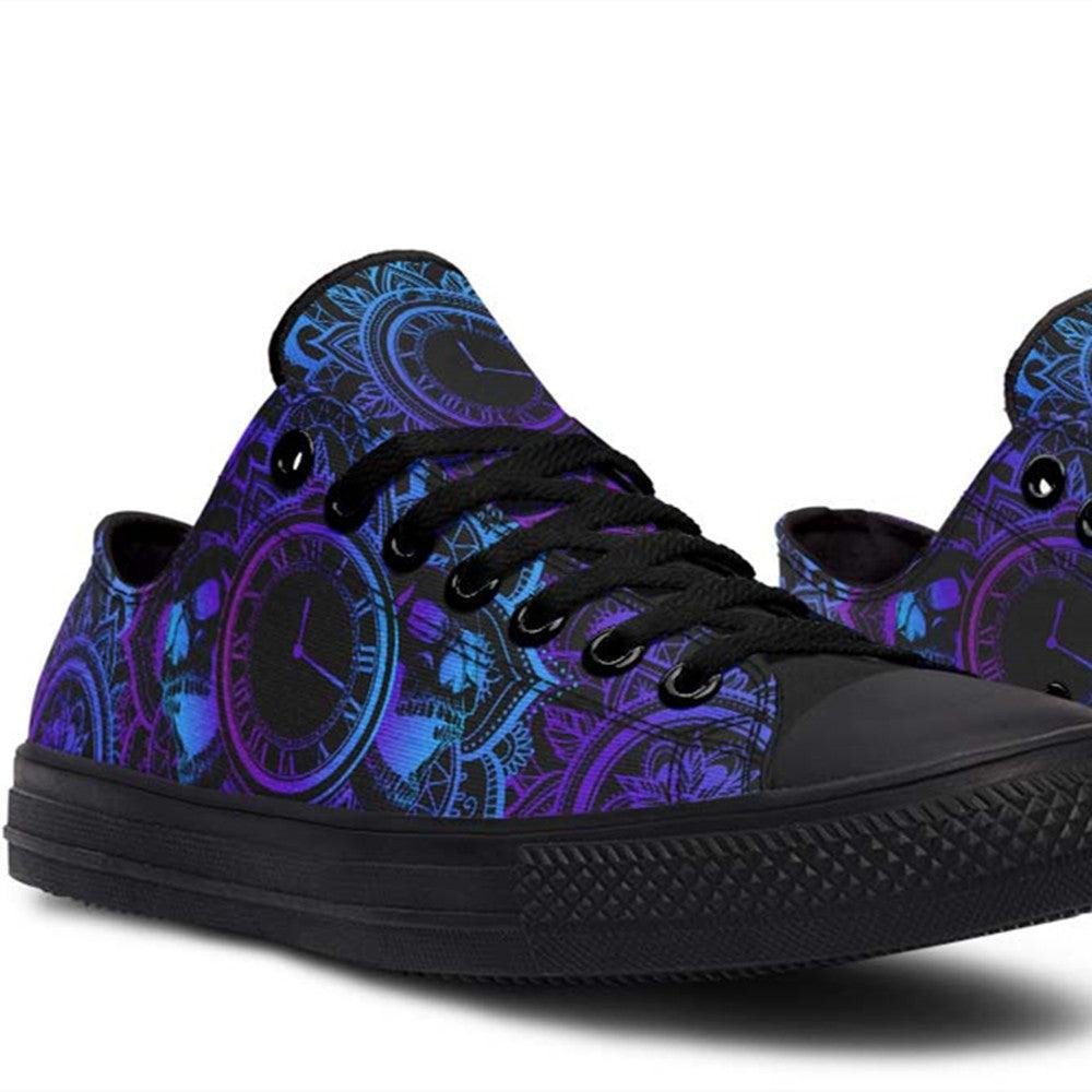 Fashion Print Couple Low-Top Canvas Shoes - Cruish Home