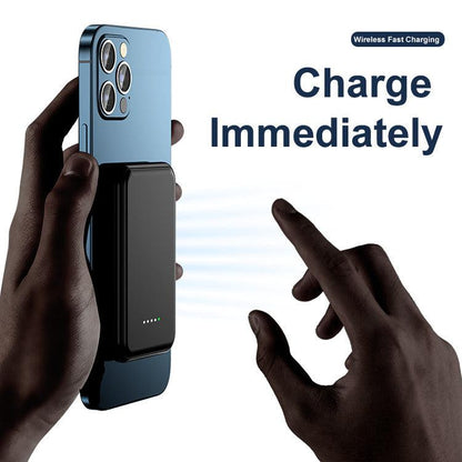 Mini Magnetic Power Bank 5000mAh Wireless - Cruish Home