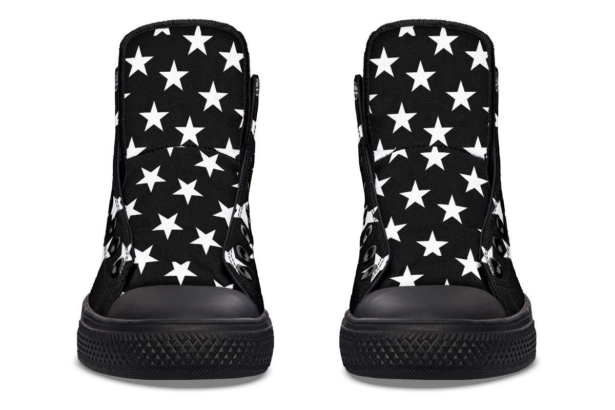 Printed Couple High-top Canvas Shoes - Cruish Home