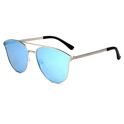 Almonte - Women Flat Lens Polarized Round Fashion Sunglasses