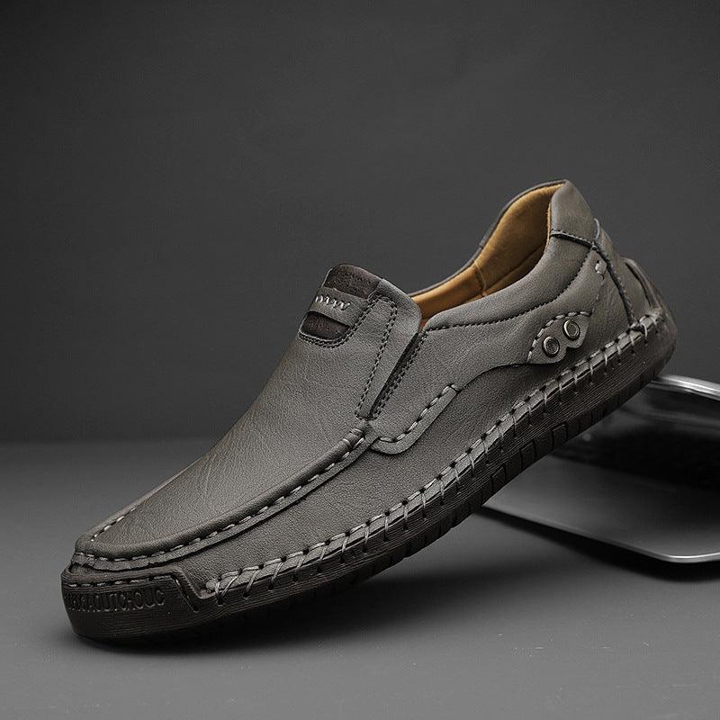 Men's Handmade Plus Size Leather Shoes - Cruish Home