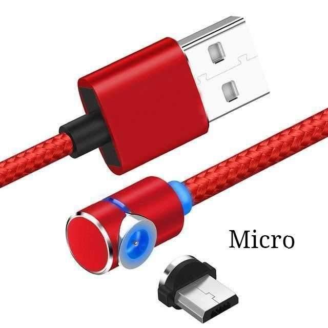 Magnetic Cable LED Magnet Charger Cable USB Cable & USB Type-C USB C - Cruish Home