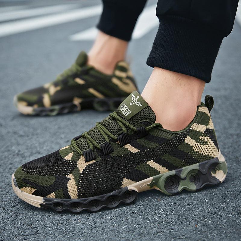 Camouflage ultralight running shoes - Cruish Home