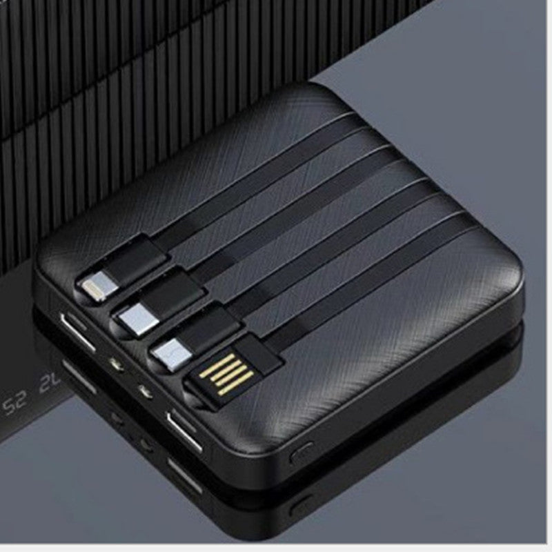 Mirror Power Bank Large Capacity Mobile Power Supply