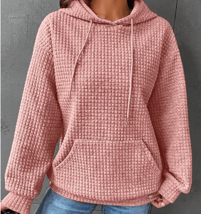 Women's Loose Casual Solid Color Long-sleeved Sweater - Cruish Home