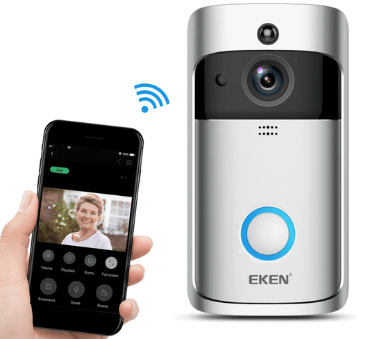 Video Doorbell Smart Wireless WiFi Security Door Bell - Cruish Home