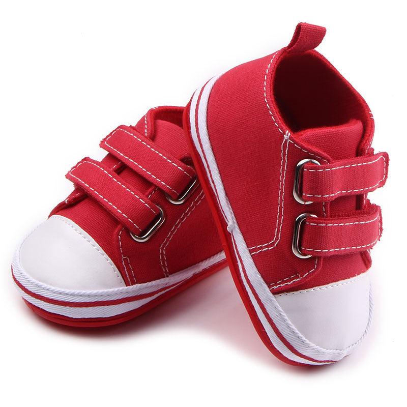 Rubber double Velcro Baby Toddler shoes shoes baby toddler shoes DJ0644 children canvas shoes - Cruish Home