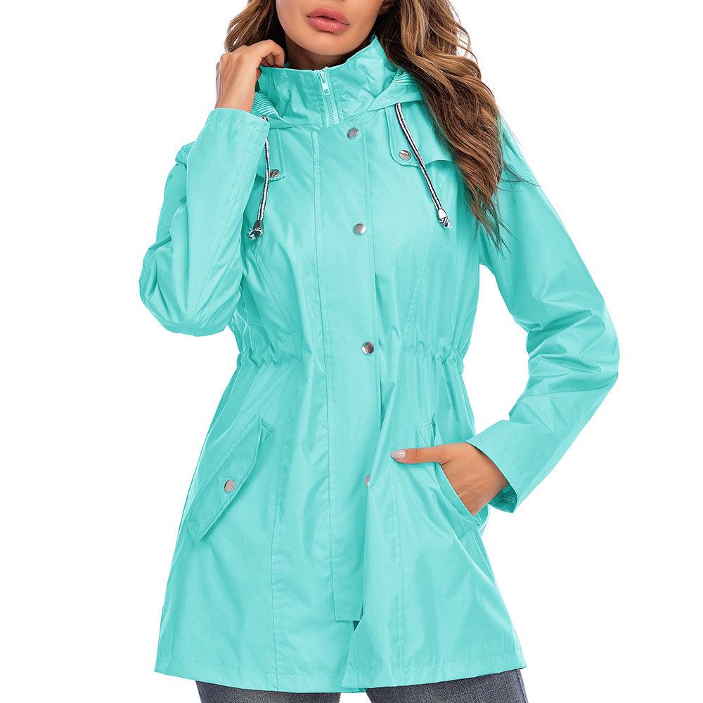 Waterproof zipper raincoat jacket - Cruish Home