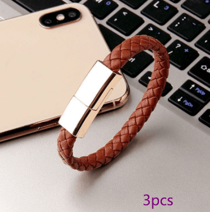 New Bracelet Charger USB Charging Cable Data Charging Cord For IPhone14 13 Max USB C Cable For Phone Micro Cable - Cruish Home