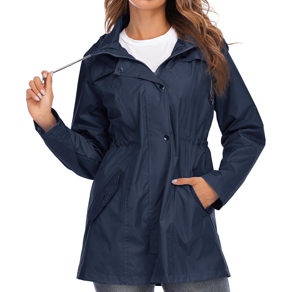 Waterproof zipper raincoat jacket - Cruish Home