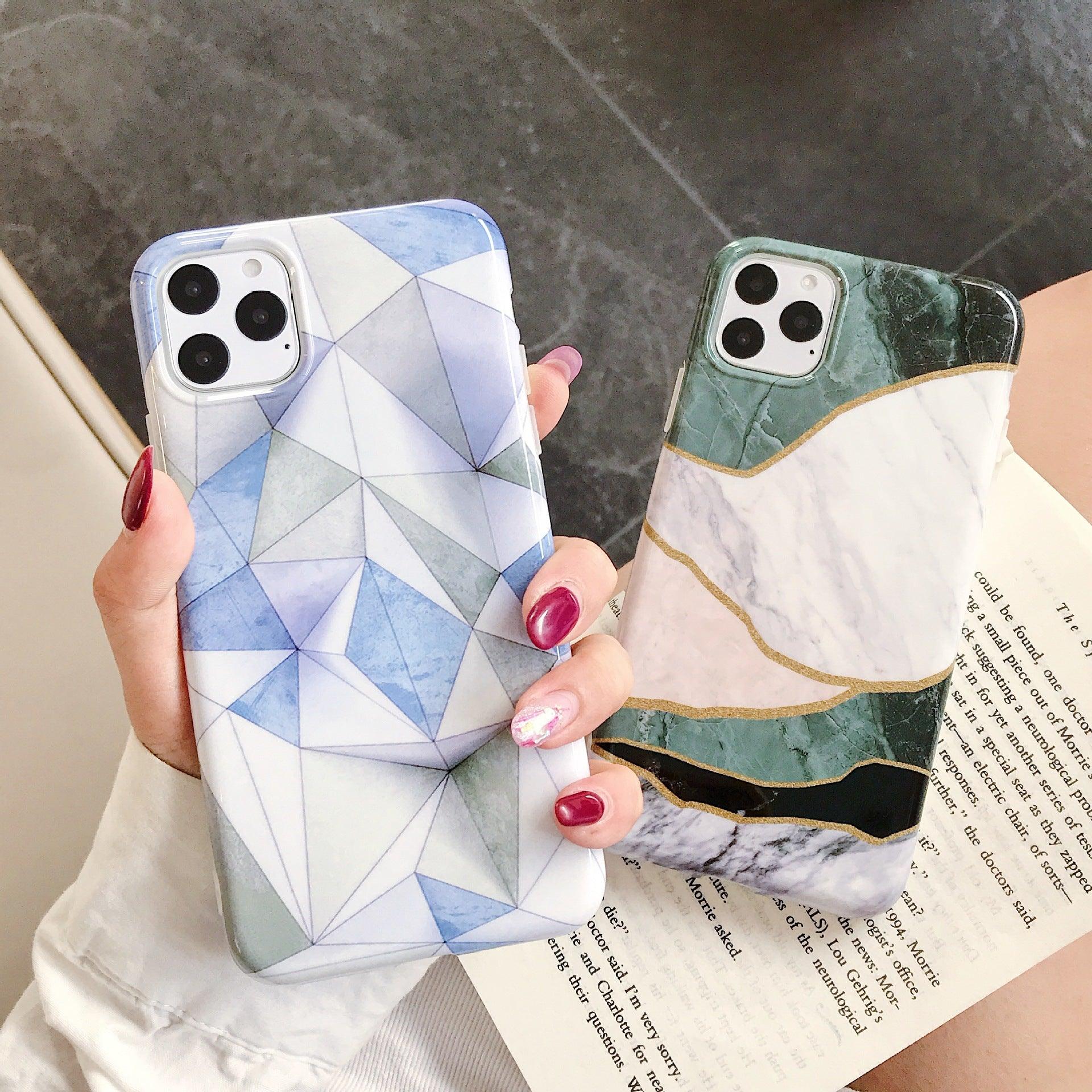 Geometric Marble Cases - Cruish Home