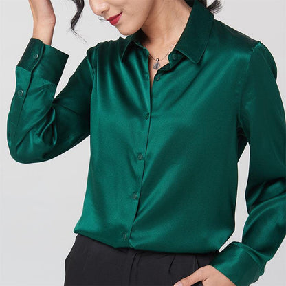 Silk long sleeve shirt - Cruish Home