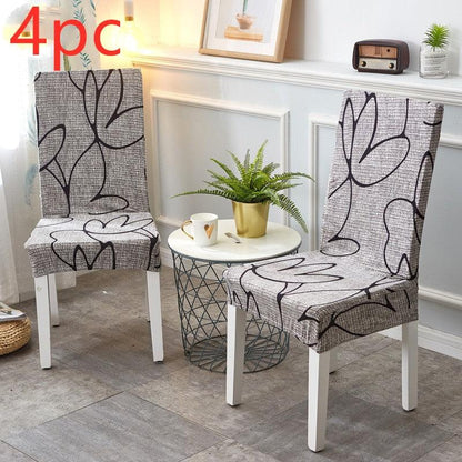 Stretch Elastic Chair Covers For Wedding Dining Room Office Banquet Housse De Chaise Chair Cover - Cruish Home