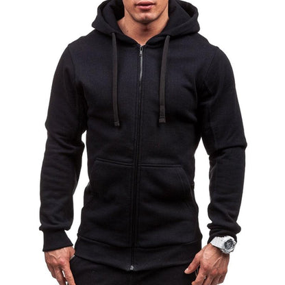 Men Black Hip Hop Mantle Hoodies - Cruish Home