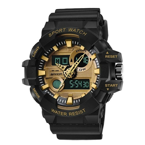 Fashion Sports Waterproof Electronic Watch For Men