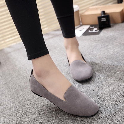 Round toe flat shoes for women, perfect for spring