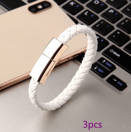 New Bracelet Charger USB Charging Cable Data Charging Cord For IPhone14 13 Max USB C Cable For Phone Micro Cable - Cruish Home