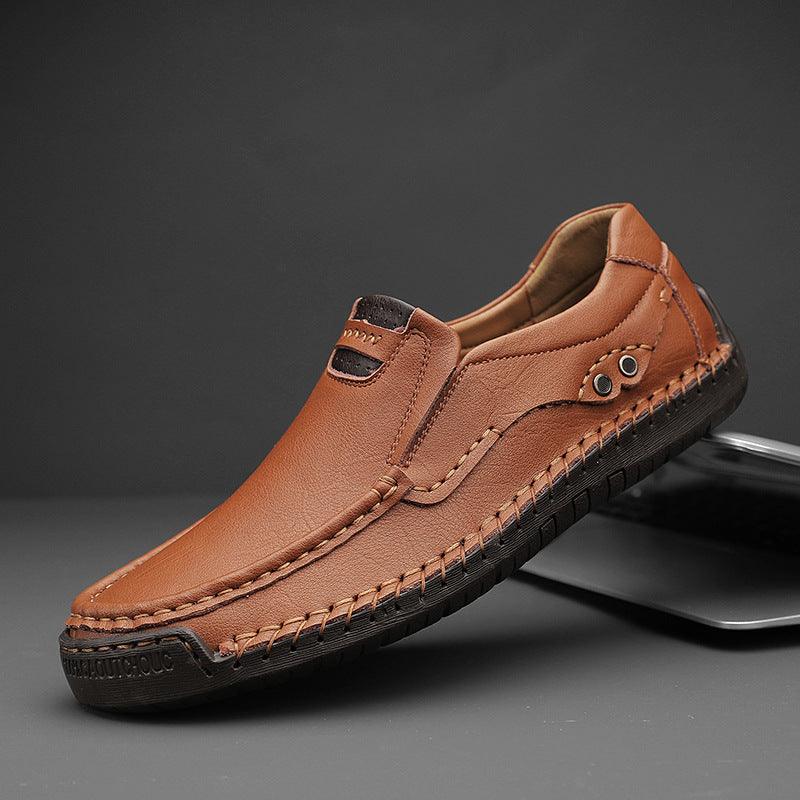 Men's Handmade Plus Size Leather Shoes - Cruish Home