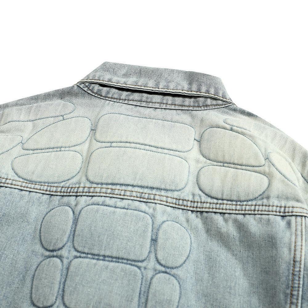 Skull Skeleton Denim Clothes Jacket Men - Cruish Home