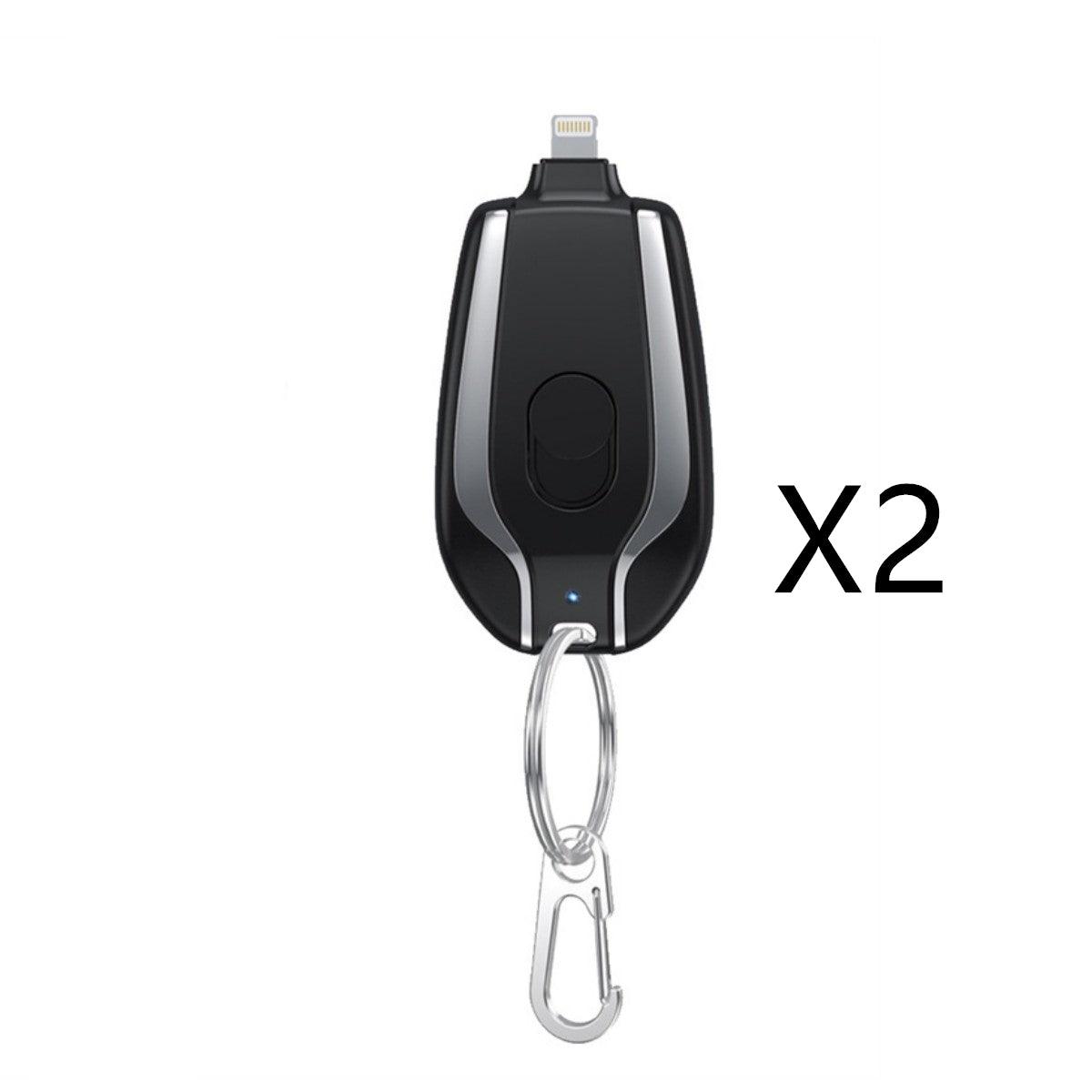 Mini Keychain Charger Emergency Power Bank Type-C