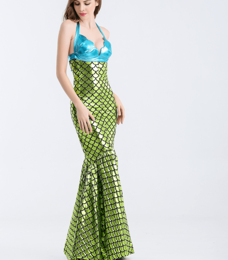 Mermaid Dress Bra Long Skirt Suit - Cruish Home