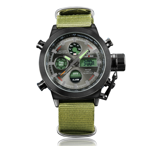 Fashion Outdoor Multi-function Electronic Watch For Men