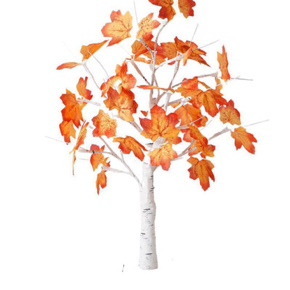 USB Birch Maple Leaf Shaped Tree Lamp Christmas - Cruish Home