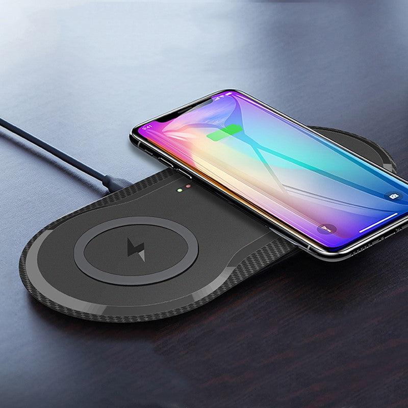 Wireless Charger Dual Mobile Phone Charger - Cruish Home