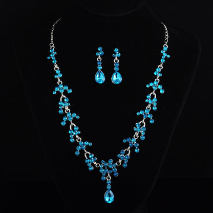 Bridal jewelry, necklace, earring set, wedding dress, jewelry accessories, fast selling pass - Cruish Home