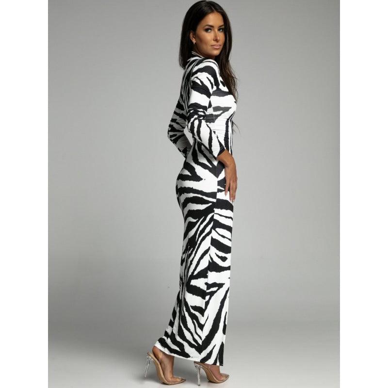 New Slim Dress Long Sleeve Dress - Cruish Home