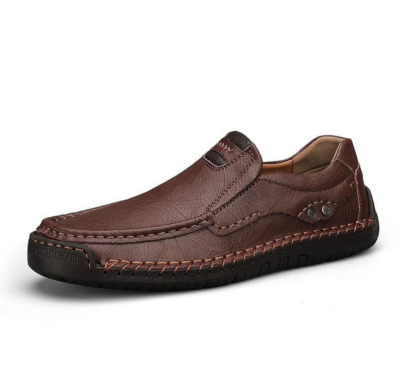 Men's Handmade Plus Size Leather Shoes - Cruish Home