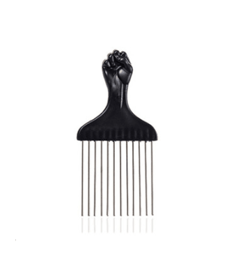 Metal Comb African Hair Pik Comb Brush Salon Hairdressing Hairstyle Styling Tool Hair Accessories - Cruish Home