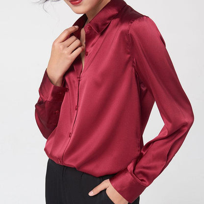 Silk long sleeve shirt - Cruish Home