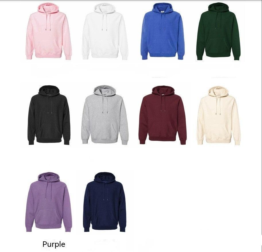 Customized Letter Name Round Neck Hoodie From Europe And America - Cruish Home